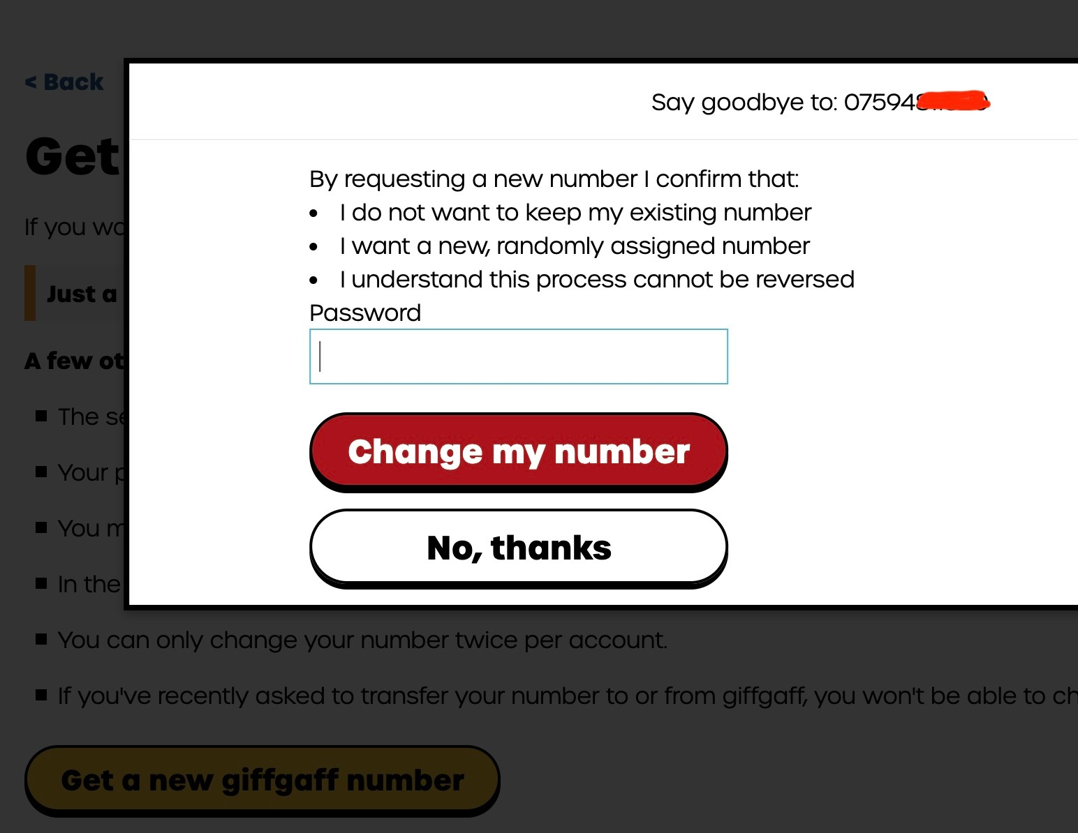 确认giffgaff改号申请